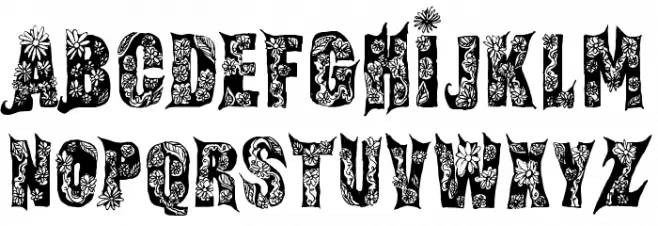 Fairy Tale Regular Font UPPERCASE