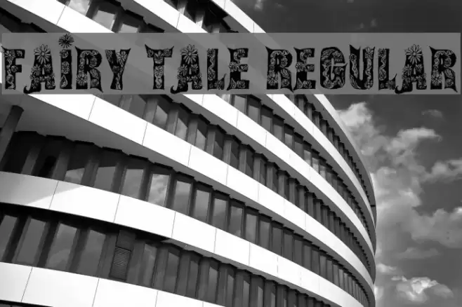 Fairy Tale Regular Font examples