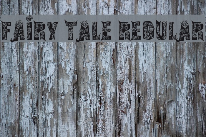 Fairy Tale Regular Example 3