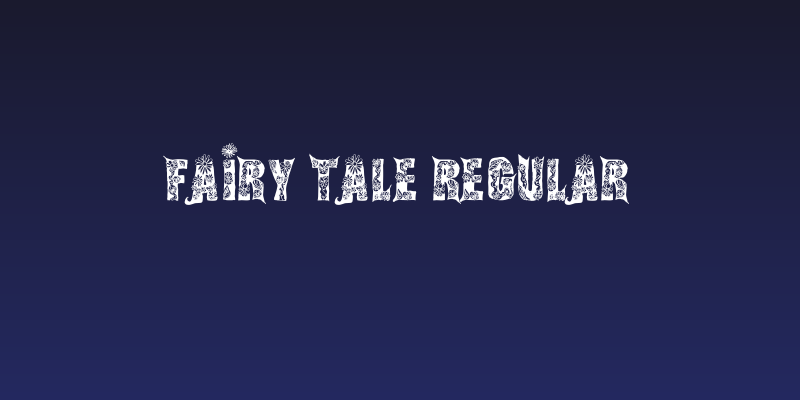 Fairy Tale Regular Social Header