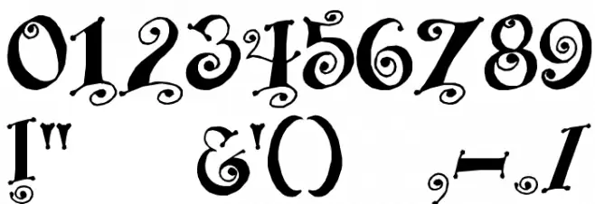 Fairy Tale Font OTHER CHARS