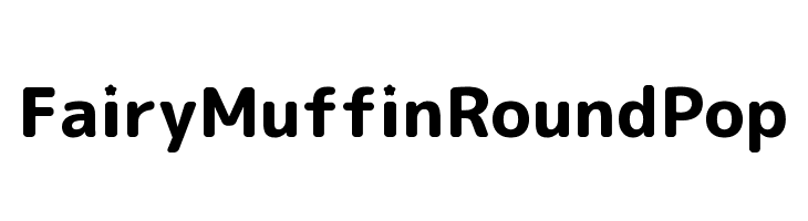 FairyMuffinRoundPop 字体