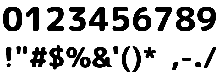 FairyMuffinRoundPop Font OTHER CHARS