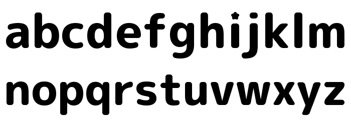 FairyMuffinRoundPop Font LOWERCASE