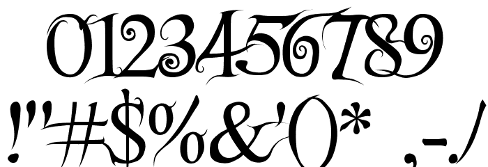 FairydustB Font OTHER CHARS