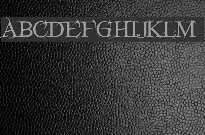 FairydustB Font examples