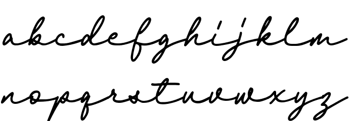 Fairyland-FontDemo Font LOWERCASE