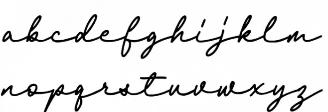 Fairyland-FontDemo 字体 小写