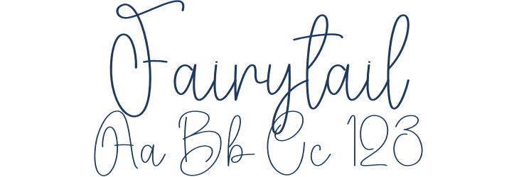 Fairytail Font Preview