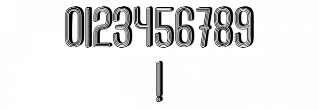 Fairytale 3D Retro Regular Font OTHER CHARS