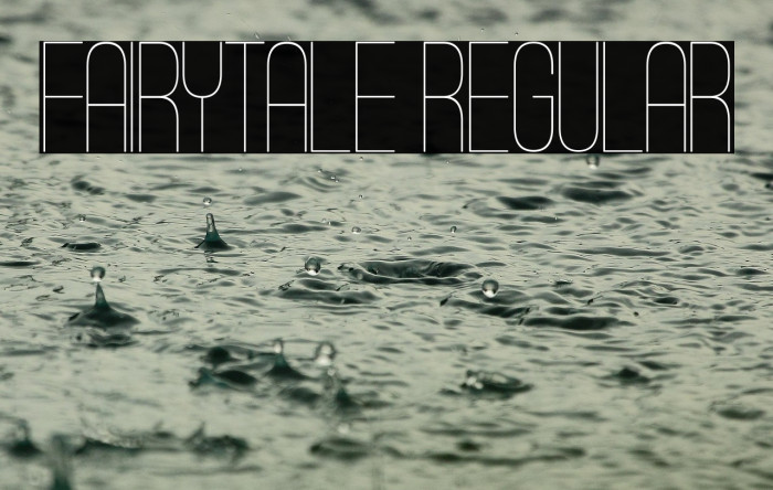 Fairytale Regular Example 1