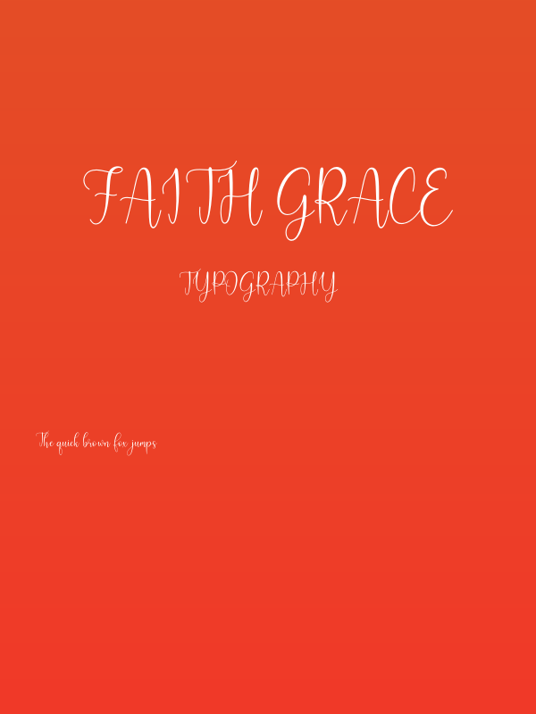 Faith Grace Poster