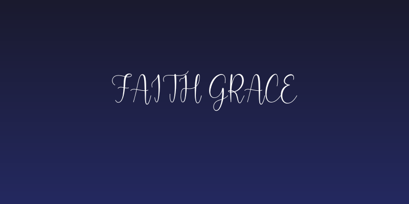 Faith Grace Social Header