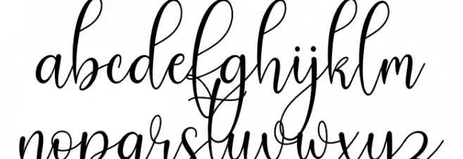 Faith Grace 字体 小写