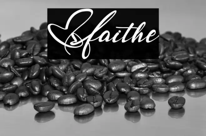 Faithe Font examples