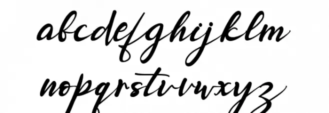 Faithe फ़ॉन्ट लोअरकेस