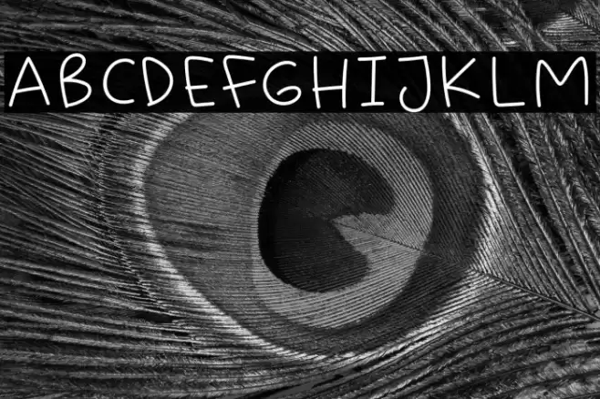 Faithful Hand Font examples