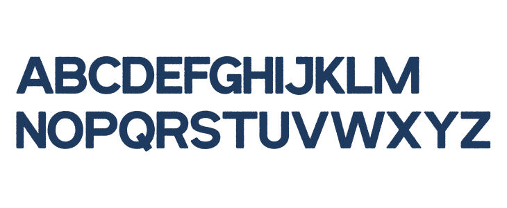 Fake Blur Regular Uppercase