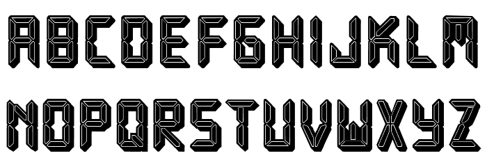 Fake Hope Filled Regular Font LOWERCASE