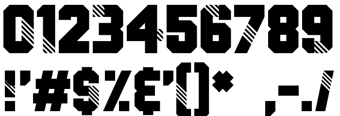 Fake Identity Font OTHER CHARS
