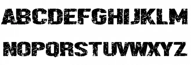 Fake News Schriftart Groß