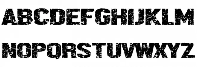 Fake News Schriftart Groß
