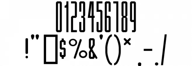 Fake Plastic Font OTHER CHARS