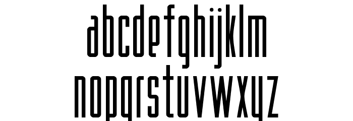 Fake Plastic Font LOWERCASE
