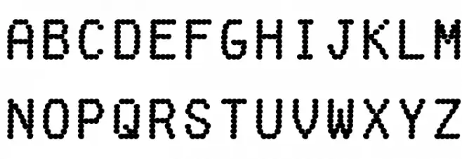 Fake Receipt Caratteri MAIUSCOLE