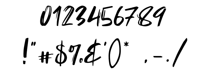 Fake Serif Font OTHER CHARS