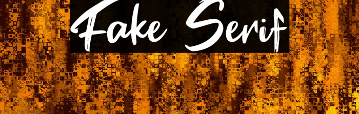 Fake Serif Font examples