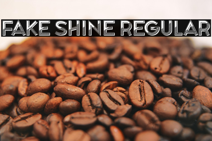 Fake Shine Regular Example 1