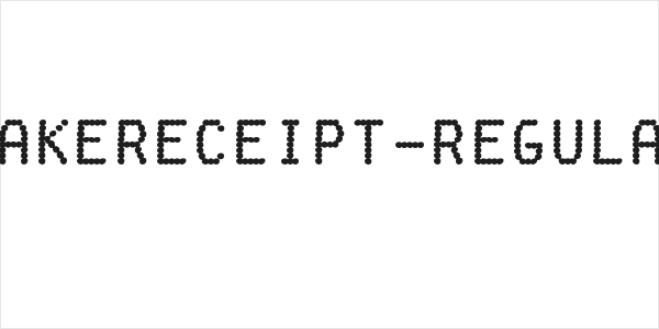 FakeReceipt-Regular Logo