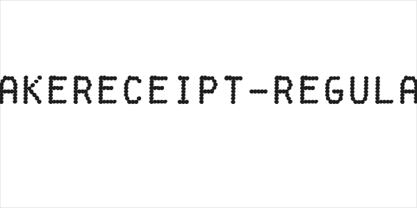 FakeReceipt-Regular Logo