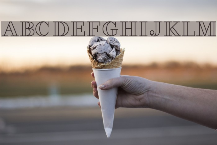 FakedesOutline Font examples