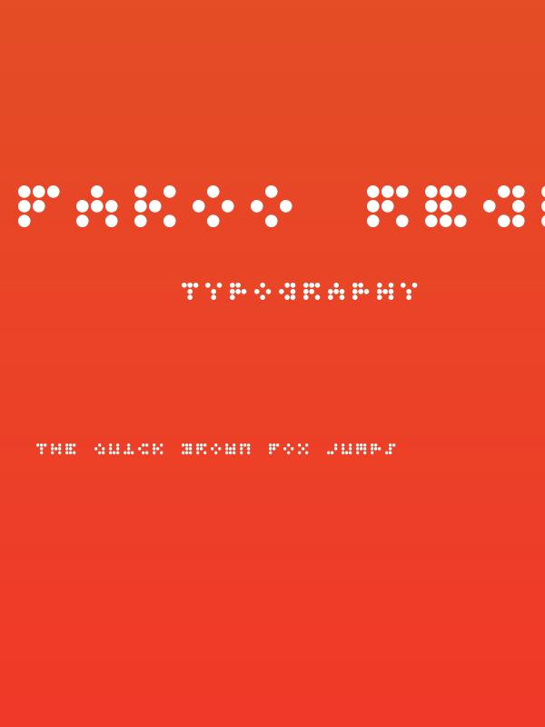 Fakoo Regular Poster