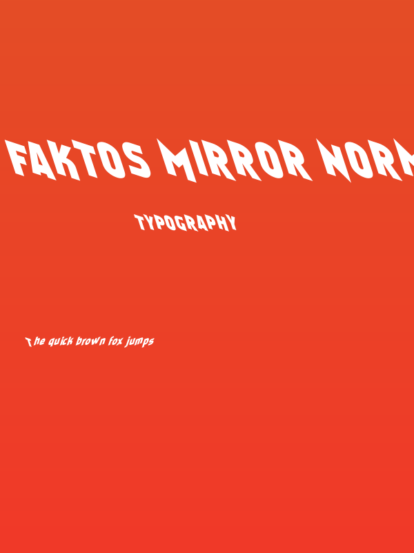 Faktos Mirror Normal Poster