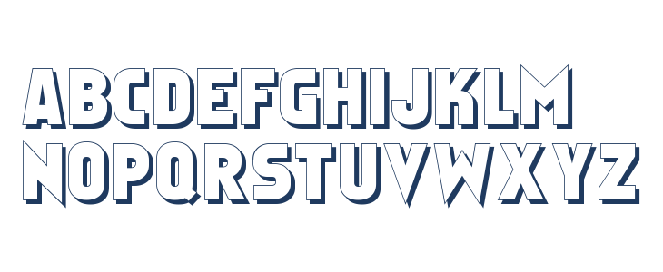 Faktos Shadow Uppercase