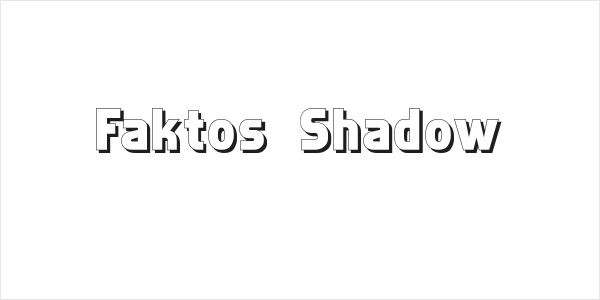 Faktos Shadow Logo