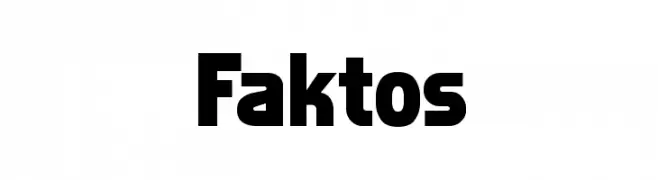 Faktos  les polices de caractères gratuit tlcharger