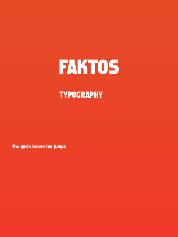 Faktos Poster