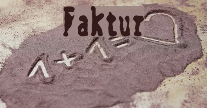 Faktur Example 2