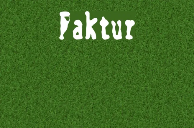 Faktur Example 3