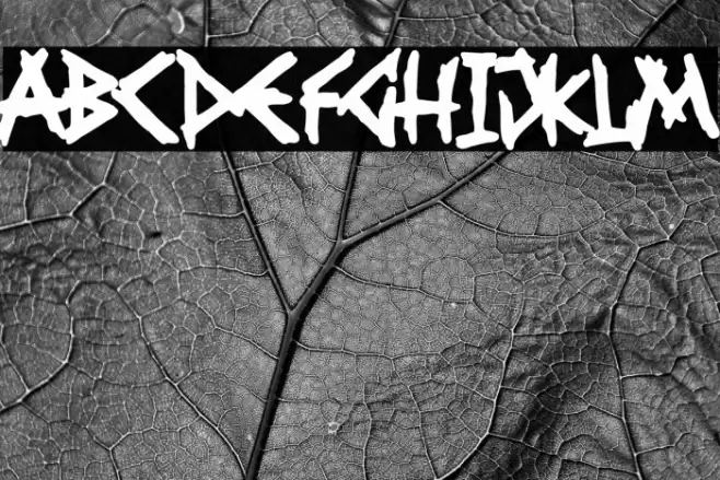 Falange Punk Font examples