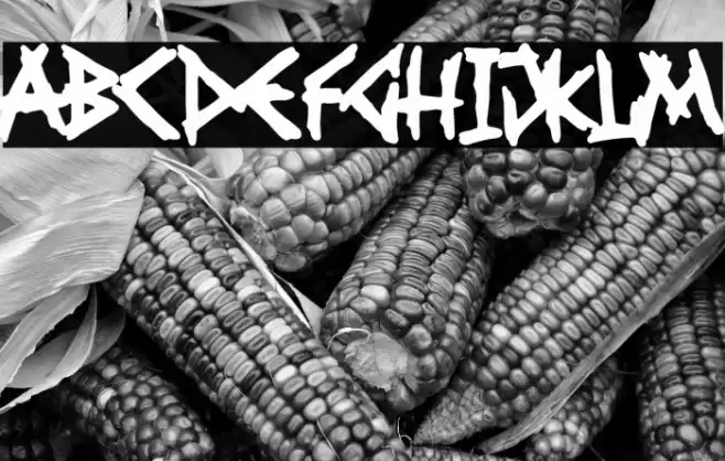 Falange Punk Font examples