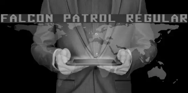 Falcon Patrol Regular Font examples