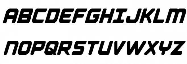 Falcon Punch Condensed Fuentes MAYÚSCULAS