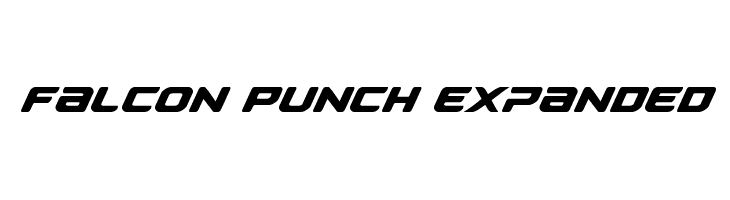 Falcon Punch Expanded لخطوط تنزيل
