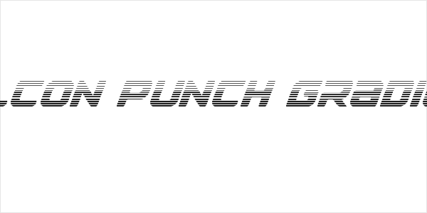 Falcon Punch Gradient Logo
