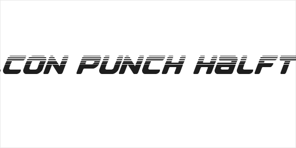 Falcon Punch Halftone Logo
